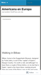 Mobile Screenshot of americanaeneuropa.wordpress.com