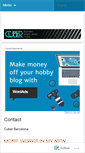 Mobile Screenshot of cvber.wordpress.com