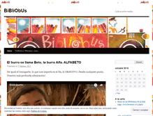 Tablet Screenshot of biblibus.wordpress.com