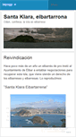 Mobile Screenshot of eibartarrona.wordpress.com