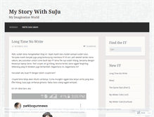 Tablet Screenshot of mystorywithsj.wordpress.com