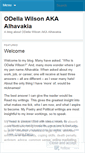 Mobile Screenshot of odellawilson.wordpress.com