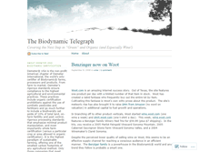 Tablet Screenshot of biodynamicnews.wordpress.com