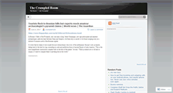 Desktop Screenshot of crumpledroom.wordpress.com