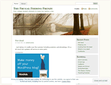 Tablet Screenshot of frugalfeedingfrenzy.wordpress.com