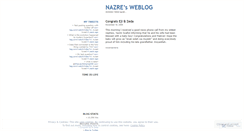 Desktop Screenshot of nazrebanjar.wordpress.com