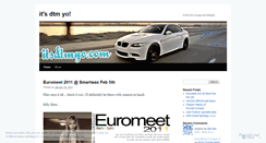 Desktop Screenshot of itsdtmyo.wordpress.com