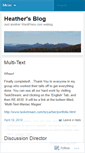 Mobile Screenshot of heatheryar.wordpress.com