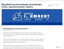 Tablet Screenshot of ignacioumbert.wordpress.com
