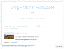 Tablet Screenshot of osmarproducoes.wordpress.com