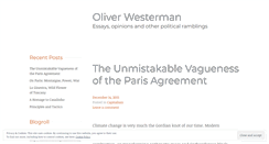 Desktop Screenshot of olliwesterman.wordpress.com