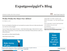 Tablet Screenshot of expatgossipgirl.wordpress.com