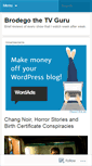 Mobile Screenshot of brodegotvguru.wordpress.com