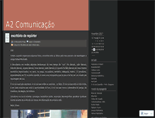 Tablet Screenshot of a2comunicacao.wordpress.com