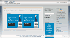 Desktop Screenshot of katiesmartz.wordpress.com