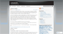 Desktop Screenshot of caritasintruth.wordpress.com