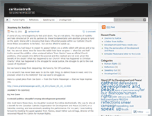 Tablet Screenshot of caritasintruth.wordpress.com