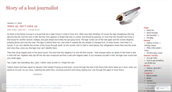Desktop Screenshot of journalost.wordpress.com