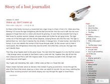 Tablet Screenshot of journalost.wordpress.com
