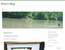 Tablet Screenshot of bpaulg.wordpress.com