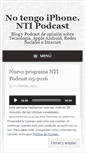 Mobile Screenshot of notengoiphone.wordpress.com