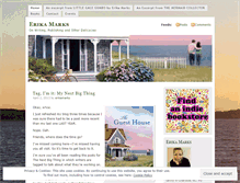 Tablet Screenshot of erikamarks.wordpress.com