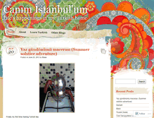 Tablet Screenshot of canimistanbulum.wordpress.com