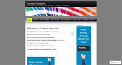 Desktop Screenshot of camerahysteria.wordpress.com