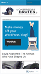 Mobile Screenshot of bipedsandbrutes.wordpress.com