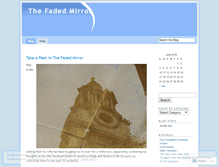 Tablet Screenshot of fadedmirror.wordpress.com