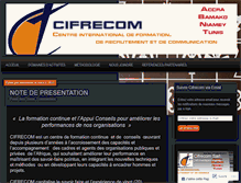 Tablet Screenshot of cifrecom.wordpress.com