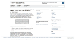 Desktop Screenshot of grupodelectura.wordpress.com