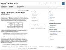 Tablet Screenshot of grupodelectura.wordpress.com