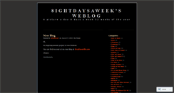 Desktop Screenshot of 8ightdaysaweek.wordpress.com