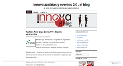 Desktop Screenshot of innovazafatas.wordpress.com