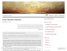 Tablet Screenshot of planeinsights.wordpress.com