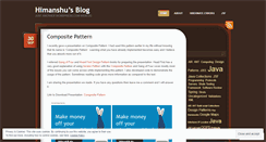 Desktop Screenshot of himanshugpt.wordpress.com