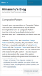Mobile Screenshot of himanshugpt.wordpress.com