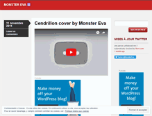 Tablet Screenshot of monsterevamusic.wordpress.com