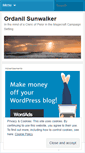 Mobile Screenshot of ordanil.wordpress.com