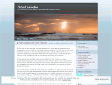 Tablet Screenshot of ordanil.wordpress.com