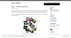 Desktop Screenshot of jackiewalker.wordpress.com