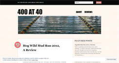 Desktop Screenshot of 400at40.wordpress.com