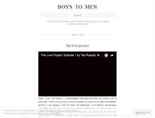 Tablet Screenshot of bois2men.wordpress.com