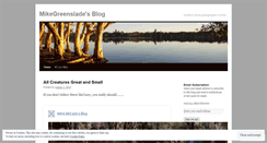Desktop Screenshot of mikegreenslade.wordpress.com