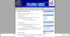 Desktop Screenshot of distrito4690.wordpress.com