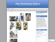 Tablet Screenshot of jakerichmondgallery.wordpress.com