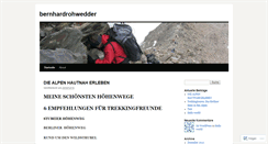 Desktop Screenshot of bernhardrohwedder.wordpress.com