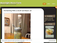 Tablet Screenshot of moonlightmicrofarm.wordpress.com