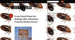 Desktop Screenshot of bedbugville.wordpress.com